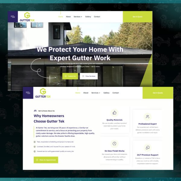 Landing Page Website